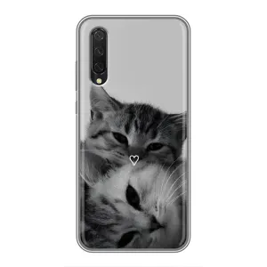Чохол з малюнком кіт на Xiaomi Mi A3 (Пара котів)