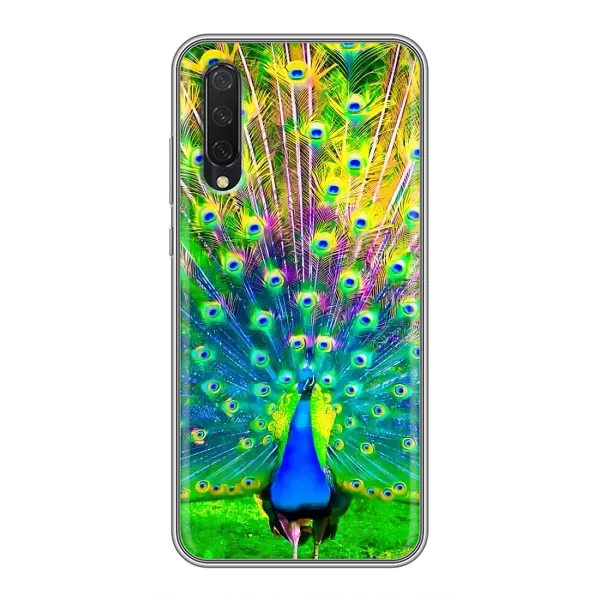 Чохол з принтом «Яскравий Павлин» для Xiaomi Mi A3