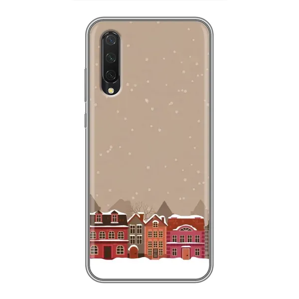 Чохол з принтом «Зимове місто» для Xiaomi Mi A3