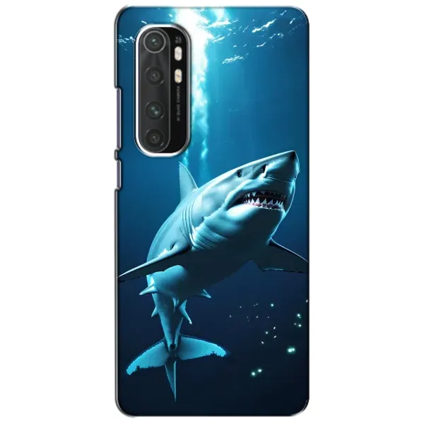 Чохол з принтом «Акула під водою» для Xiaomi Mi Note 10 Lite