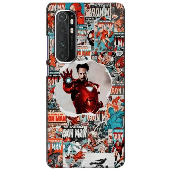 Чохол з принтом «Айронмен» для Xiaomi Mi Note 10 Lite Чохол з принтом «Айронмен» для Xiaomi Mi Note 10 Lite