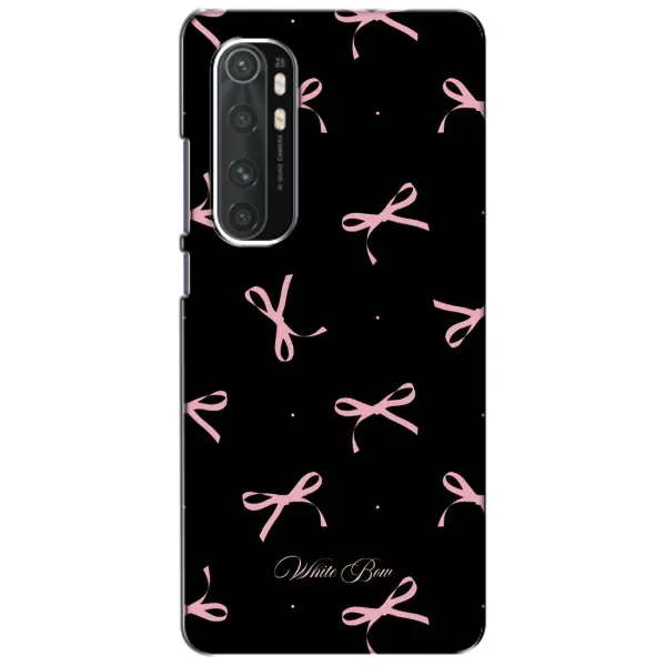Чохол з принтом «Банти на чорному» для Xiaomi Mi Note 10 Lite