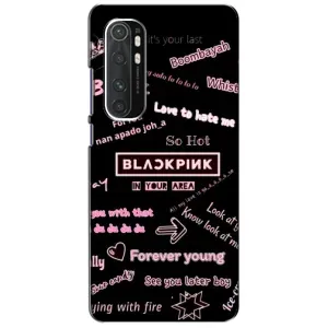 Чохол з музикальним гуртом для Xiaomi Mi Note 10 Lite (BLACKPINK)