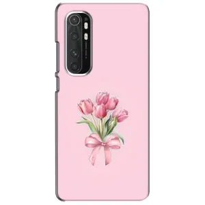 Чохол з розовим принтом для Xiaomi Mi Note 10 Lite (Букет квітів)
