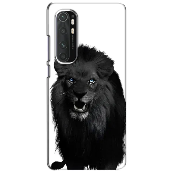 Чехол с принтом «Черный ЛЕВ» для Xiaomi Mi Note 10 Lite