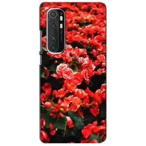 Чохли з квітами для Xiaomi Mi Note 10 Lite (VPrint) (Квіти червоні)