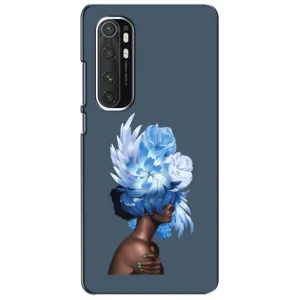 Чехлы (ART) Цветы на Xiaomi Mi Note 10 Lite (VPrint) (Цветы на голове)