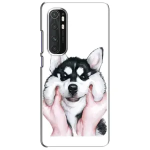 Чохли з собаками для Xiaomi Mi Note 10 Lite (VPrint) (Радісний Хаскі)