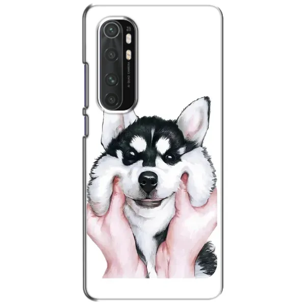 Чехол с принтом «Довольный Хаски» для Xiaomi Mi Note 10 Lite Чехол с принтом «Довольный Хаски» для Xiaomi Mi Note 10 Lite