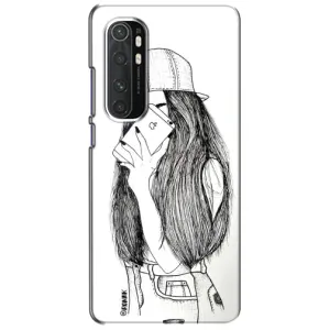 Чохол з друком для Xiaomi Mi Note 10 Lite - (Мода) (AlphaPrint) (Фото дівчини)