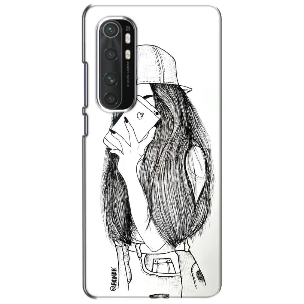 Чохол з принтом «Фото дівчини» для Xiaomi Mi Note 10 Lite
