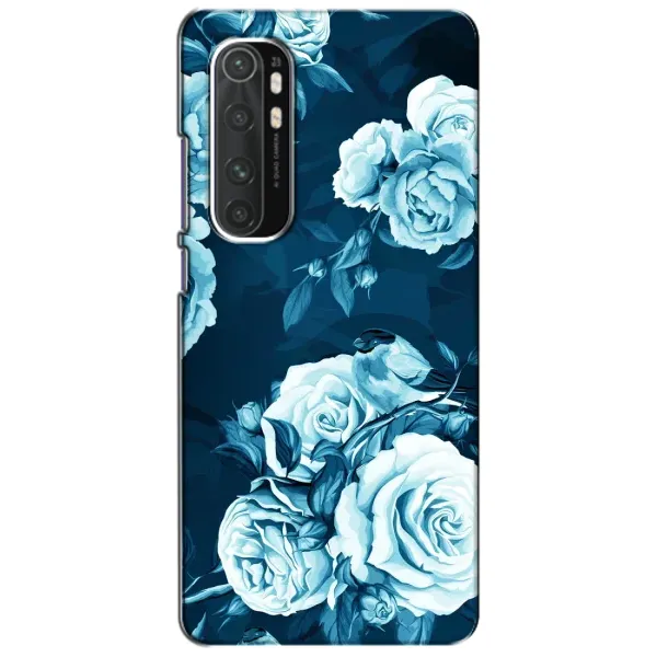 Чехол с принтом «Голубые Бутоны» для Xiaomi Mi Note 10 Lite