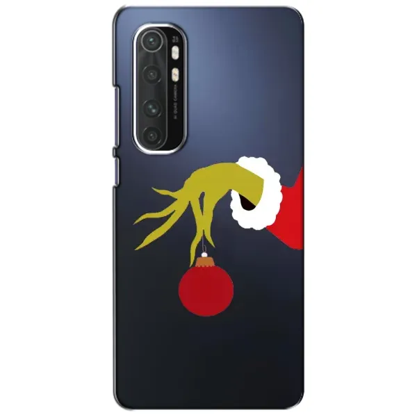 Чохол з принтом «Грінч з іграшкою» для Xiaomi Mi Note 10 Lite