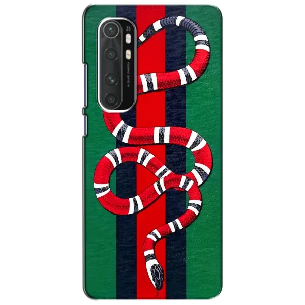 Чохол з принтом «Gucci змія» для Xiaomi Mi Note 10 Lite