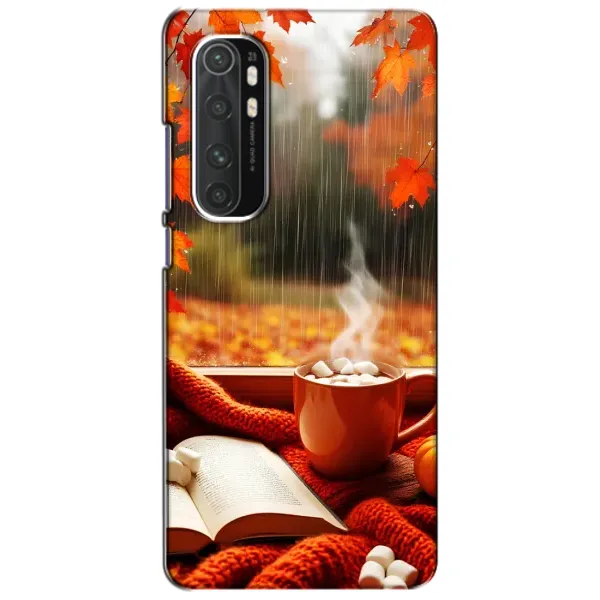 Чохол з принтом «Кава і дощ» для Xiaomi Mi Note 10 Lite Чохол з принтом «Кава і дощ» для Xiaomi Mi Note 10 Lite