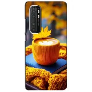 Чохол з принтом «Кава на жовтому пледі» для Xiaomi Mi Note 10 Lite