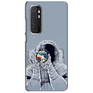 Чехол NASA для Xiaomi Mi Note 10 Lite (AlphaPrint) (Космонавт фото)