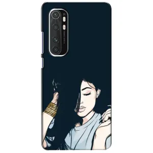 Чохол з друком для Xiaomi Mi Note 10 Lite - (Мода) (AlphaPrint) (Гарна дівчина)