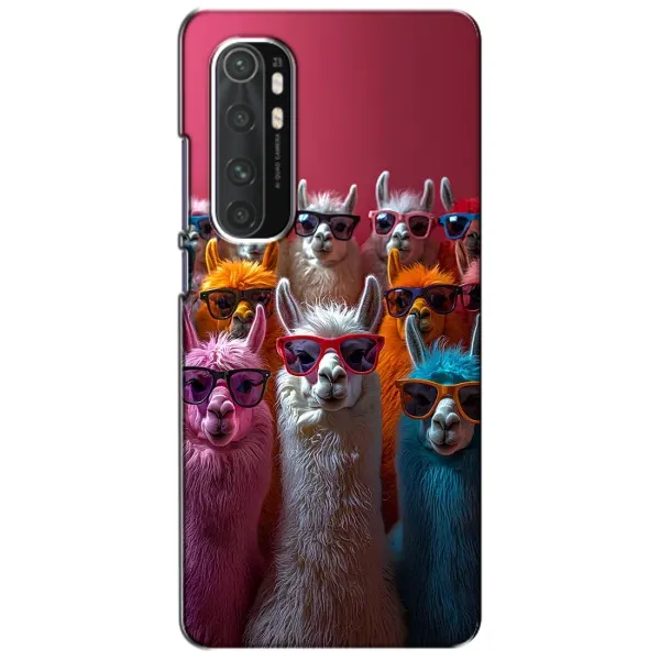 Чехол с принтом «Ламы в очках» для Xiaomi Mi Note 10 Lite Чехол с принтом «Ламы в очках» для Xiaomi Mi Note 10 Lite