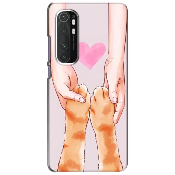 Чехол с принтом «Любовь к котикам» для Xiaomi Mi Note 10 Lite Чехол с принтом «Любовь к котикам» для Xiaomi Mi Note 10 Lite