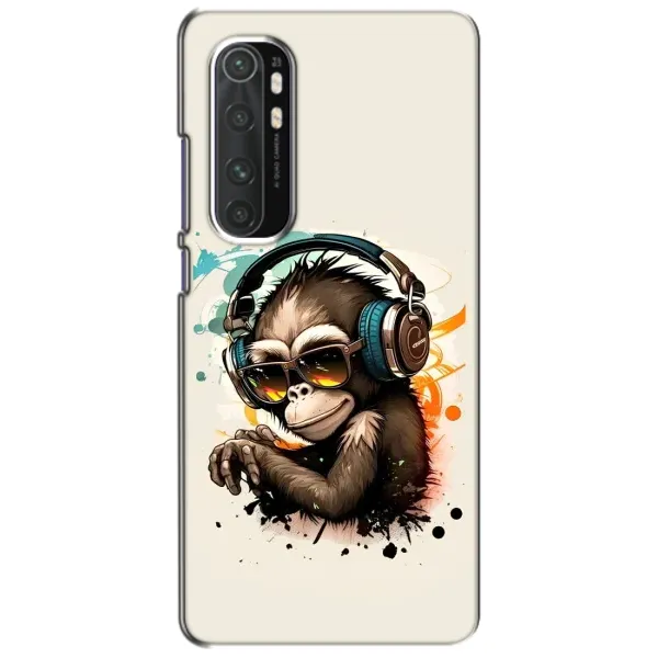 Чехол с принтом «Макака в наушниках» для Xiaomi Mi Note 10 Lite Чехол с принтом «Макака в наушниках» для Xiaomi Mi Note 10 Lite
