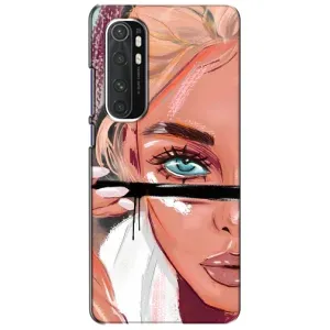 Чохол з друком для Xiaomi Mi Note 10 Lite - (Мода) (AlphaPrint) (Макіяж)