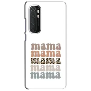 Чехол с принтом «Текстовый коллаж мама» для Xiaomi Mi Note 10 Lite