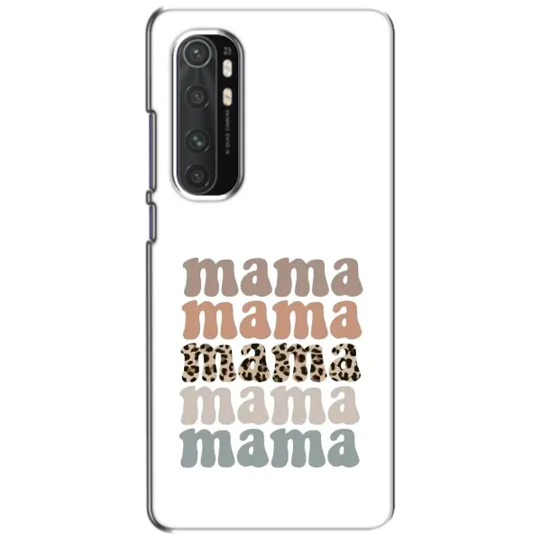 Чехол с принтом «Текстовый коллаж мама» для Xiaomi Mi Note 10 Lite Чехол с принтом «Текстовый коллаж мама» для Xiaomi Mi Note 10 Lite