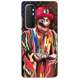 Бренднові Чохли для Xiaomi Mi Note 10 Lite - (PREMIUMPrint) (Mario LV)