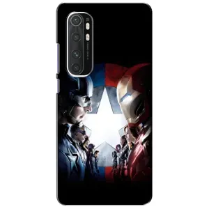 Чохли з героями Марвел Xiaomi Mi Note 10 Lite (VPrint) (Марвел стайл)