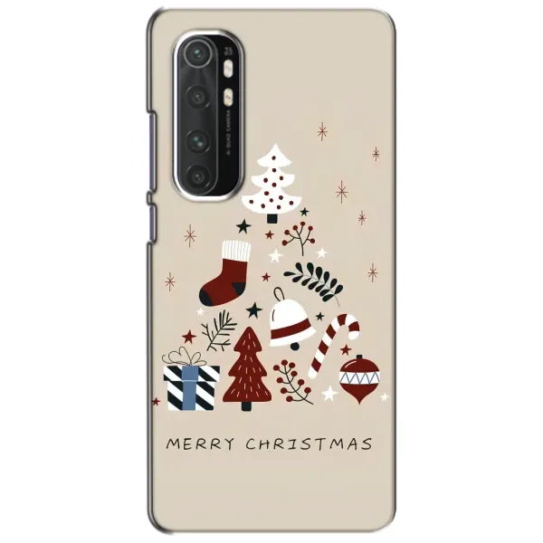 Чехол с принтом «Merry Christmas» для Xiaomi Mi Note 10 Lite