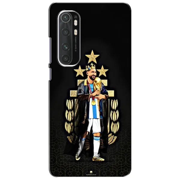 Чохол з принтом «Мессі Король» для Xiaomi Mi Note 10 Lite