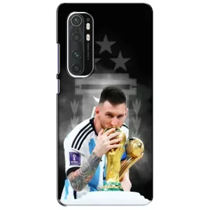 Чехлы для Xiaomi Mi Note 10 Lite (Leo чемпион) (AlphaPrint) (Месси Чемпион)
