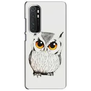 Чохол з пташками на Xiaomi Mi Note 10 Lite (VPrint) (Мила Сова)