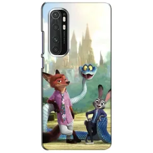 Чехол Зоотрополіс на Xiaomi Mi Note 10 Lite (Герои мультфильма Зверополис)