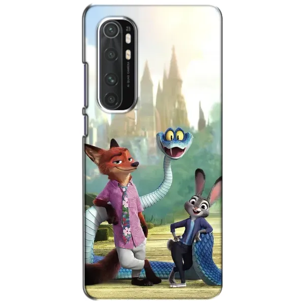 Чохол з принтом «Герої мультфільму Зоотрополіс» для Xiaomi Mi Note 10 Lite