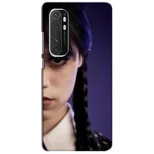 Чехол с дизайном Венздей 2 на Xiaomi Mi Note 10 Lite (Загадочный взгляд Уэнздей)