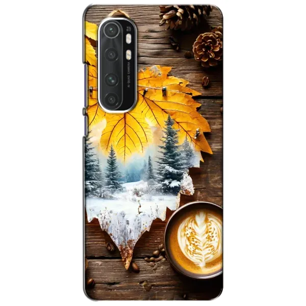 Чохол з принтом «Осінньо-зимова кава» для Xiaomi Mi Note 10 Lite Чохол з принтом «Осінньо-зимова кава» для Xiaomi Mi Note 10 Lite