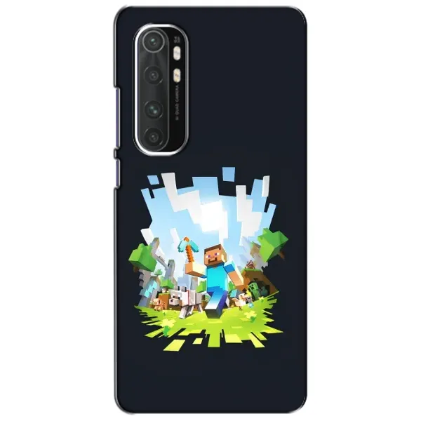 Чехол с принтом «персонажи Minecraft» для Xiaomi Mi Note 10 Lite