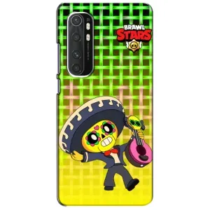 Чехлы Brawl Stars для Xiaomi Mi Note 10 Lite (AlphaPrint) (Поко в самбреро)
