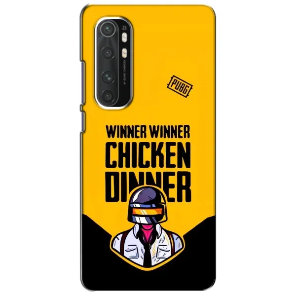Чохол з принтом «Pubg шолом» для Xiaomi Mi Note 10 Lite