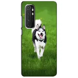 Чохол з Хаскі Xiaomi Mi Note 10 Lite - (AlphaPrint) (Радісний Хаскі)