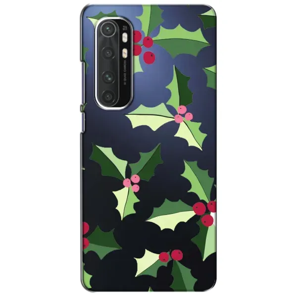 Чохол з принтом «Різдвяний фон» для Xiaomi Mi Note 10 Lite