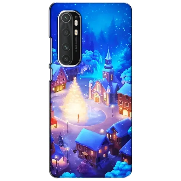 Чехол с принтом «Рождественский город» для Xiaomi Mi Note 10 Lite