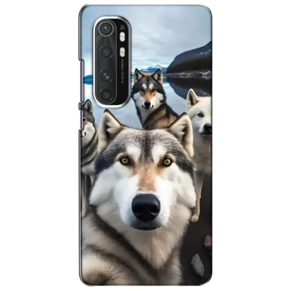 Чехол с принтом «Селфи ХАски» для Xiaomi Mi Note 10 Lite Чехол с принтом «Селфи ХАски» для Xiaomi Mi Note 10 Lite