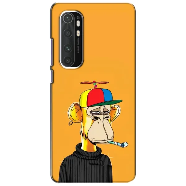 Чохол з принтом «Нудна мавпа NFT» для Xiaomi Mi Note 10 Lite