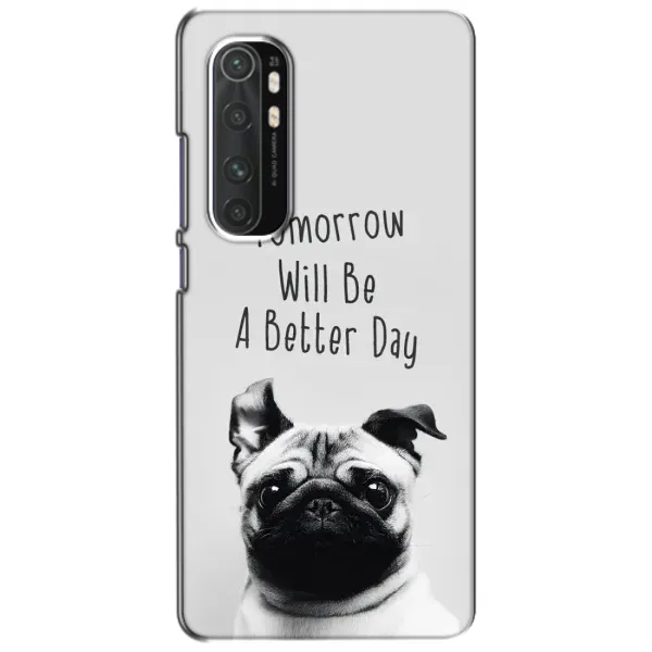 Чехол с принтом «Смешной Мопс» для Xiaomi Mi Note 10 Lite Чехол с принтом «Смешной Мопс» для Xiaomi Mi Note 10 Lite