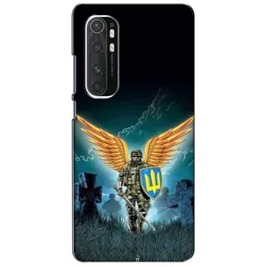 Чехлы с картинкой ЗСУ для Xiaomi Mi Note 10 Lite (AlphaPrint) (Солдат ЗСУ)
