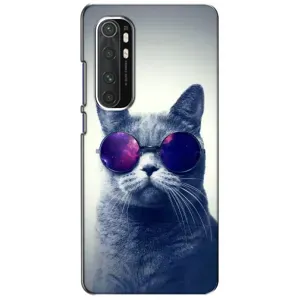 Чохол з принтом для Xiaomi Mi Note 10 Lite (AlphaPrint) Модні коти (Стильний кіт)