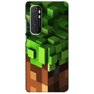 Чохол Майнкрафт на Xiaomi Mi Note 10 Lite (AlphaPrint) Minecraft (текстура Майнкрафт)